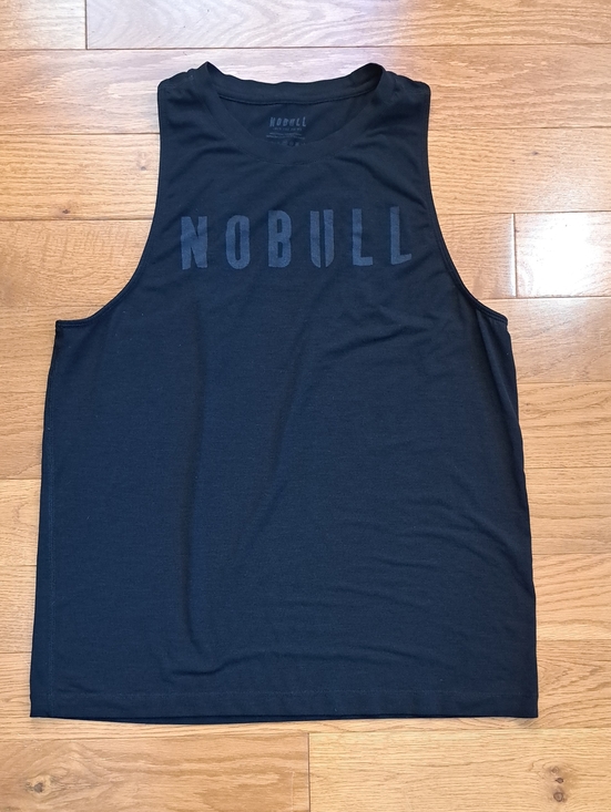 NOBULL Tops - NOBULL Black Sleeveless Training Tank with Subtle Logo